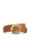 Tod's Leather Belt In Brown