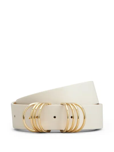 Tod's Leather Belt In White