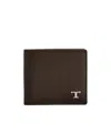 Tod's Wallet In Leather In Brown
