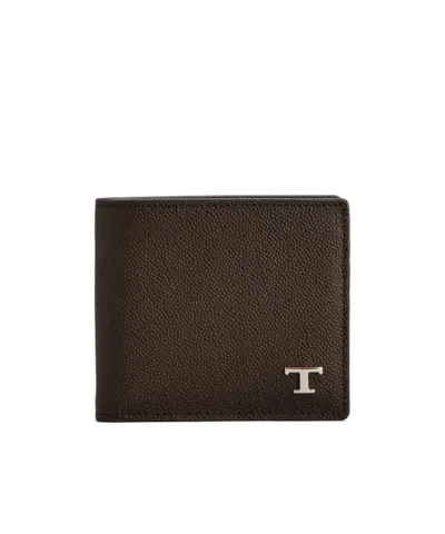 TOD'S LEATHER BI-FOLD WALLET