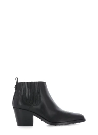 TOD'S LEATHER ANKLE BOOT