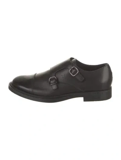 Pre-owned Tod's Leather Boots In Black