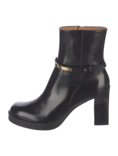 Pre-owned Tod's Leather Boots In Blue