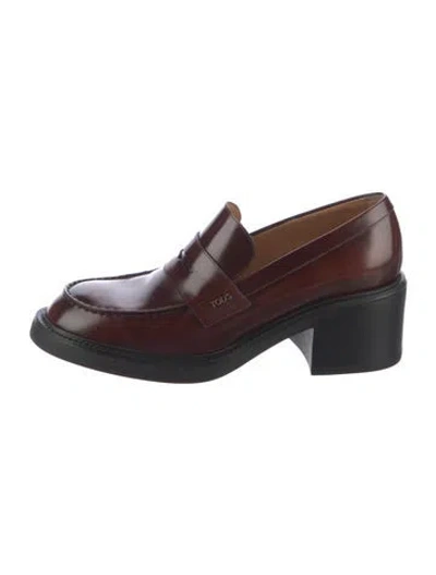 Pre-owned Tod's Leather In Brown