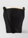 Tod's Leather Bucket Bag Hardware Gold-tone