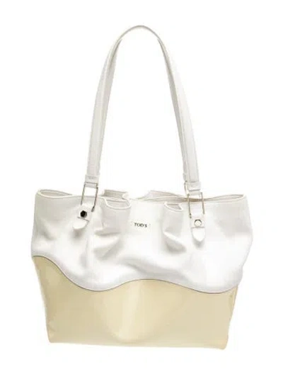 Pre-owned Tod's Leather Bucket Bag In Multi