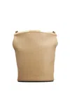 Tod's Leather Bucket Bag In Neutrals