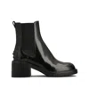 Tod's Leather Chelsea Boots In Brown