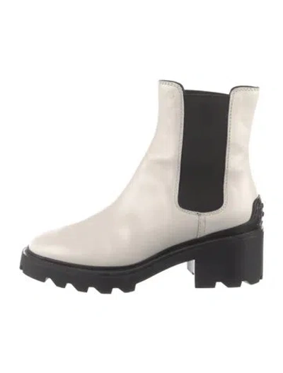 Pre-owned Tod's Leather Chelsea Boots In Multi