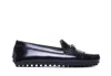 Tod's Gommino Leather Loafers In Black