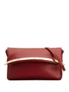 Tod's Leather Clutch Bag In Red