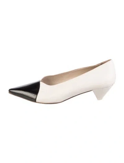 Pre-owned Tod's Leather Colorblock Pattern Mules