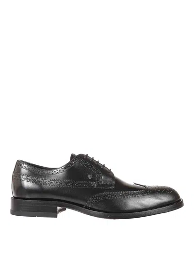 TOD'S LEATHER DERBY