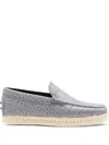 Tod's Leather Espadrilles