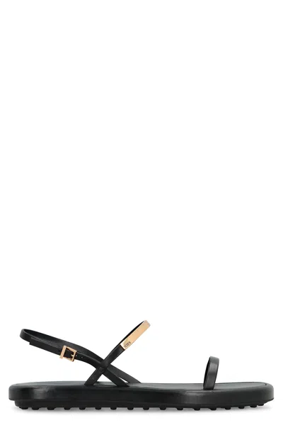 Tod's Minimal Sandal In Black