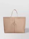 Tod's Leather Folio Tote Bag