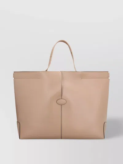 Tod's Leather Folio Tote Bag