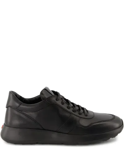 TOD'S LEATHER LACE-UP SNEAKERS