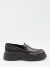 Tod's Leather Loafer In Brown