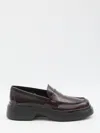 Tod's Leather Loafer In Brown