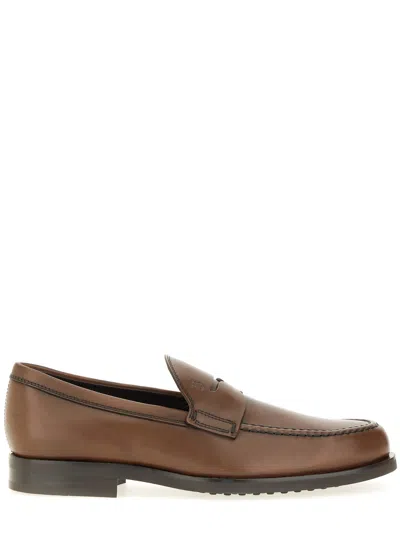 TOD'S LEATHER LOAFER