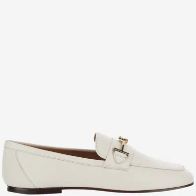 Tod's Leather Loafer In White