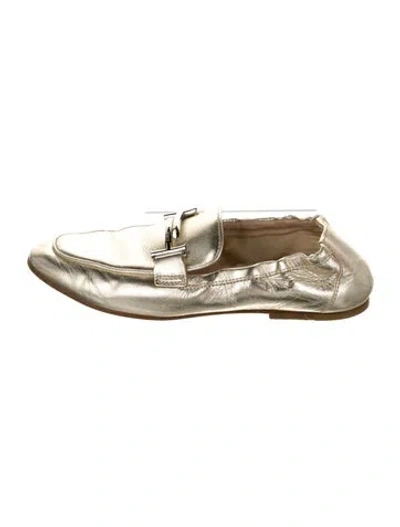 Pre-owned Tod's Leather Loafers