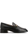 Tod's Leather Loafers In Black