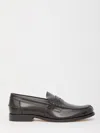 Tod's Leather Loafers In Black