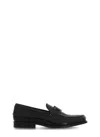 Tod's Leather Loafers In Black