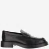 Tod's Leather Loafers In Black