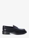 Tod's Logo Slip-on Derby Shoes In Black
