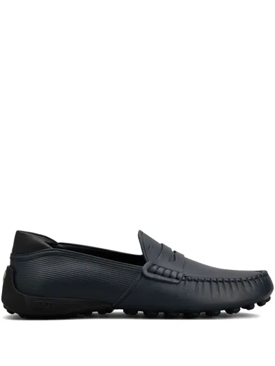 Tod's Leather Loafers In Multi