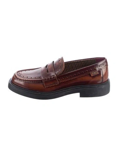 Pre-owned Tod's Leather Loafers In Multi