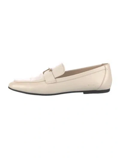 Pre-owned Tod's Leather Loafers In Multi