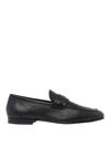 Tod's Logo-debossed Leather Penny Loafers In Negro