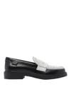 Tod's Brogue-trim Leather Loafers In Negro