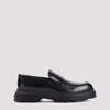 Tod's Leather Loafers In Nero