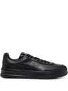 Tod's Lace-up Low-top Sneakers In Black