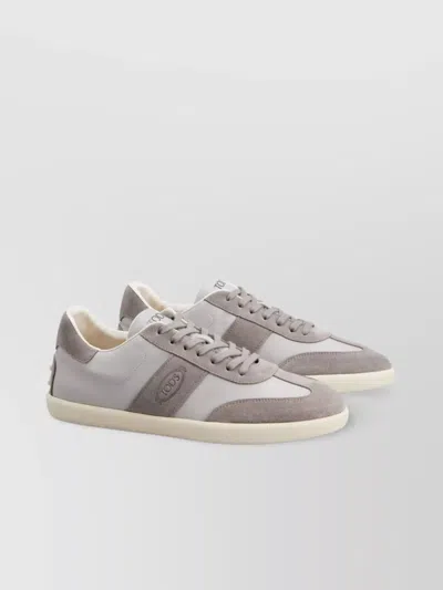 Tod's Leather Low-top Sneakers Rubber Detailing