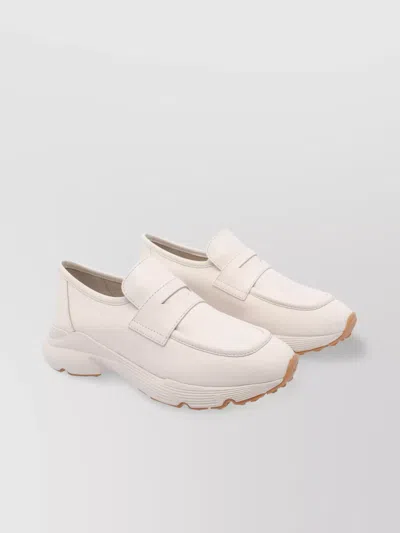 Tod's Leather Low-top Sporty Loafers