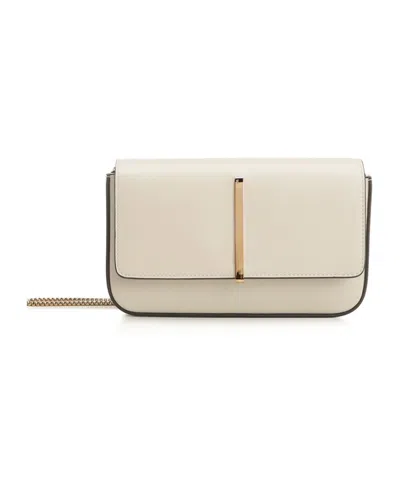 Tod's Mini Flap Shoulder Bag In White