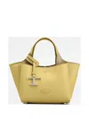 Tod's Leather Mini Bag In Yellow