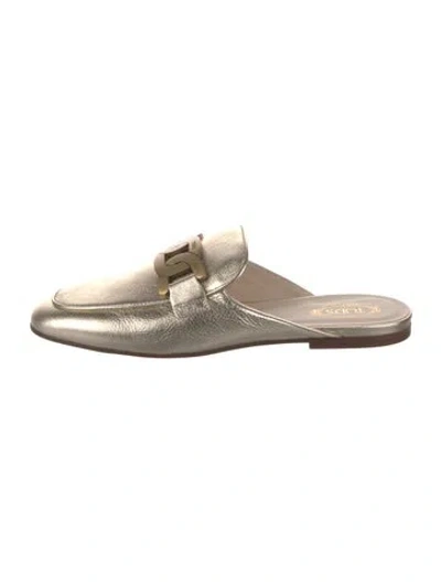 Pre-owned Tod's Leather Mules