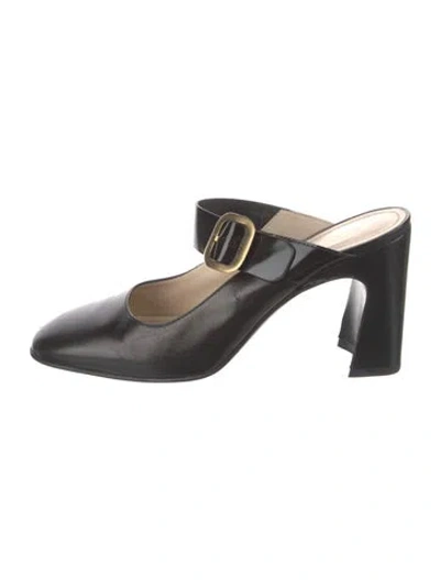 Pre-owned Tod's Leather Mules In Multi