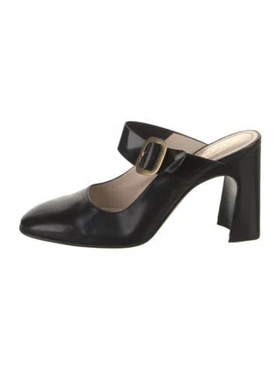 Pre-owned Tod's Leather Mules In Multi