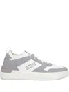 Tod's Man Sneakers White Size 9 Leather In Gray