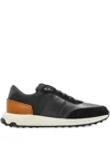 Tod's Leather Panelled Sneakers