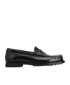 Tod's Leather Classic Loafers In Black