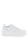 Tod's Women's Leather Platform Sneakers In White